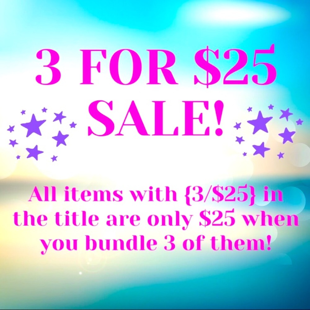 🕵🏻CAN YOU FIND ❤️3/$25 ITEMS FOR $25 OFFER? 🔍🕵🏻♂️🕵🏽🕵️ - Picture 1 of 1